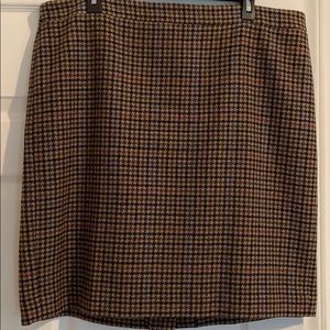 J. Crew Factory Mercantile Wool Pencil Skirt
